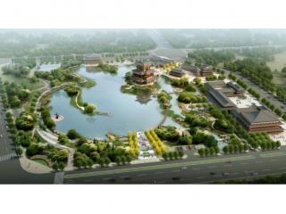 山西新绛龙湖城市公园景观设计方案
