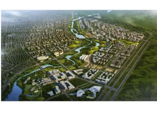 通辽扎鲁特旗鲁北河两岸概念性城市设计