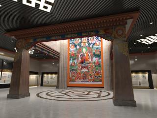 米林縣藏醫藥科普博物院室內空間及展陳設計
